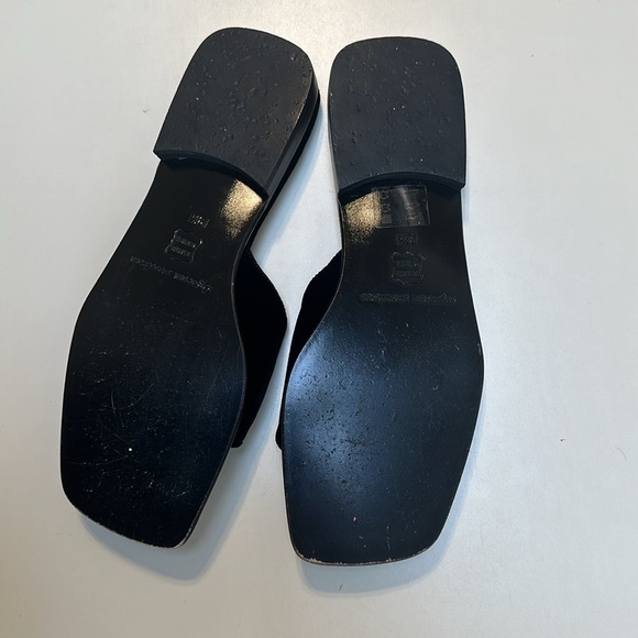 SIGERSON MORRISON DESIGNER VELVET RHINESTONE SHOES MADE IN ITALY SIZE 9.5 - Picture 8 of 12